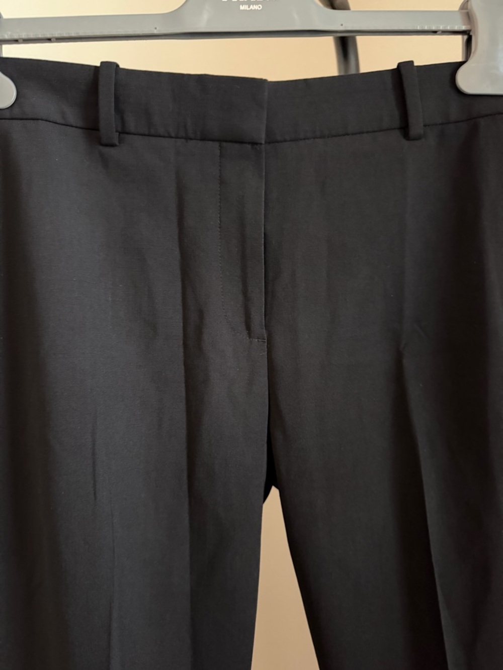 Theory Black Cropped Women's Pants - Picture 3 of 6